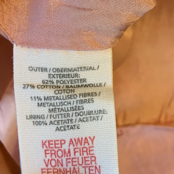 Mini Boden fancy occasion party or holiday dress, 9-10, gold sparkly dog pattern - Picture 6 of 6